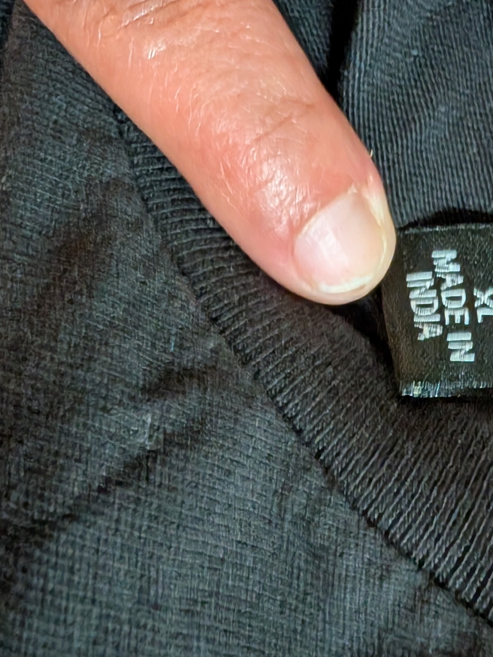 Harley-Davidson Black Tee with Gold Wing Logo - Picture 4 of 5